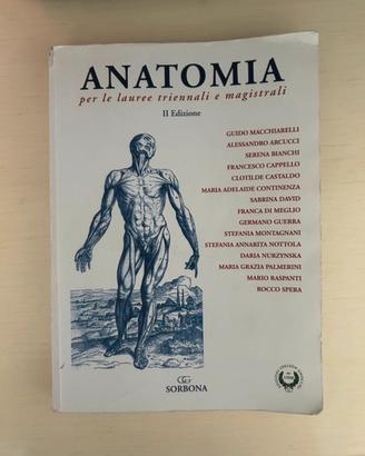 Anatomia per lauree triennali e magistrali