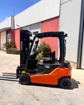 Carrello elevatore Toyota elettrico 16 qli