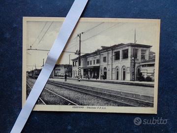 CARTOLINA VINTAGE STAZIONE di  SEREGNO [C3]