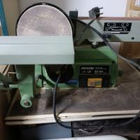 LEVIGATRICE A NASTRO DA BANCO INCLINABILE