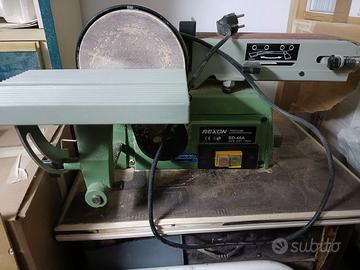 LEVIGATRICE A NASTRO DA BANCO INCLINABILE