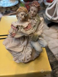 Statuina vintage innamorati Miriam