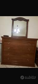 Comò con specchiera
