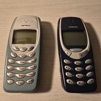 Cellulari Nokia 3310 e 3410 con caricatore