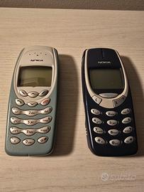 Cellulari Nokia 3310 e 3410 con caricatore