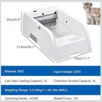 Lettiera elettrica autopulente aperta con APP