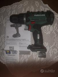 Trapano Avvitatore Parkside vergine 20V GARANZIA