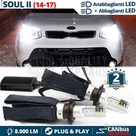 LAMPADE LED H4 per Fari KIA SOUL 2 CANBUS 6500K