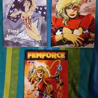 3 fumetti "FemForce", di Heike-Roberts, Sconto 50%