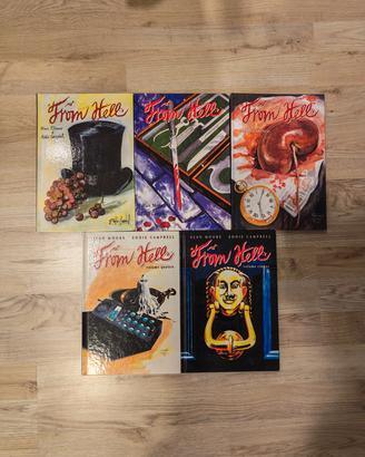 From Hell 1 a 5 Completa 1999 Magic Press