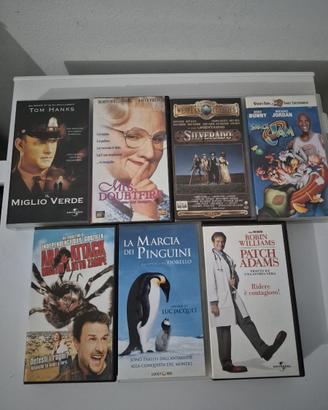 Lotto 7 VHS originali