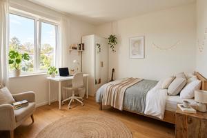 Stanza singola luminosa / ad treno Acilia