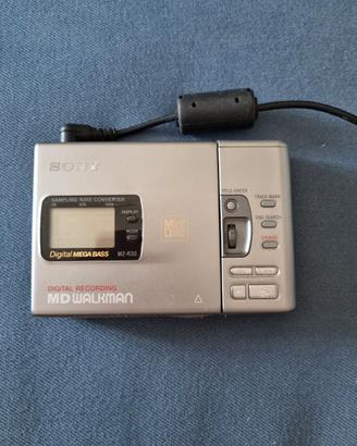 Sony MiniDisc MZ-R30 con MiniDisc. Set completo