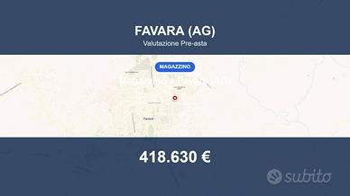 Immobile in asta di 287 m² a Favara