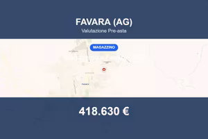 Immobile in asta di 287 m² a Favara