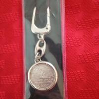 PORTACHIAVI CON 500 LIRE ARGENTO (VATICANO)