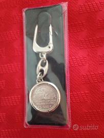 PORTACHIAVI CON 500 LIRE ARGENTO (VATICANO)