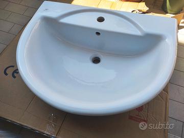 Lavabo a colonna bagno completo 