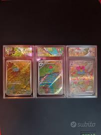 trio bulba ivy venusaur sv2a jap gradato 