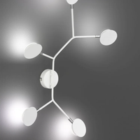 Lampadario a led bianco