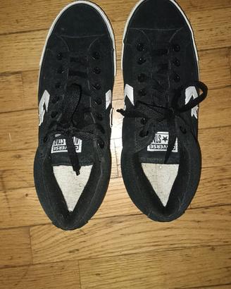 Converse All Star suede nere basse tg 43 originali