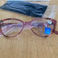 Occhiali lettura donna gatto presbiopia +0,75