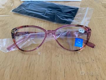 Occhiali lettura donna gatto presbiopia +0,75