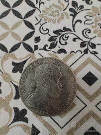 moneta d'argento da 1 Birr (o Tallero) 