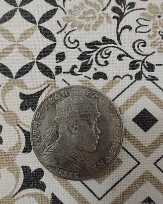 moneta d'argento da 1 Birr (o Tallero) 