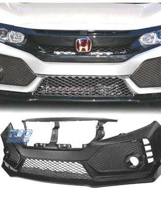 PARAURTI ANTERIORE HONDA CIVIC 16- LOOK TYPE R