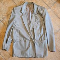 Blazer/Giacca Vintage in vera pelle, Made in Italy