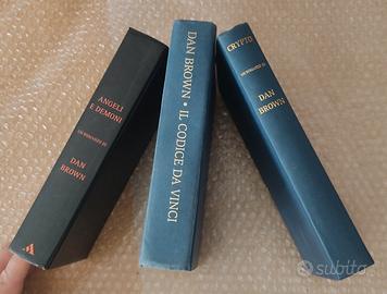 tris libri di Dan Brown