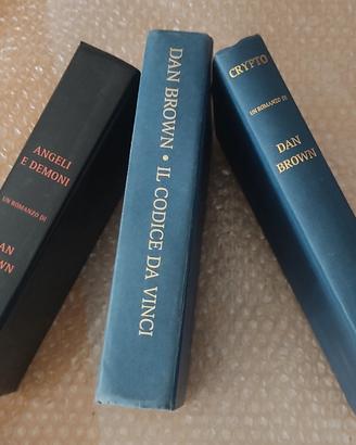 tris libri di Dan Brown