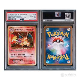 Charizard prima edizione set base 20th anniversary