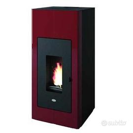 Stufa a pellet hydro da 17.5 Kw rosso

