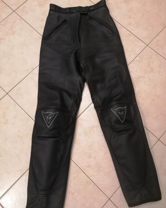 PANTALONI PELLE DONNA DAYNESE TG 40