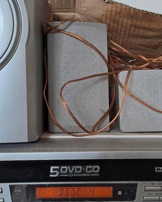 lettore cd 5 dischi con dolby surraund 