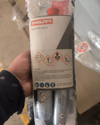 Hilti HIT-RE 500 V4 – Resina chimica per ancoraggi