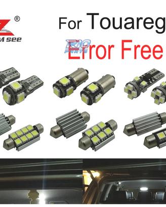 KIT 18 LAMPADE LED INTERNE PER VOLKSWAGEN VW TOUAR