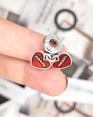 Charm  pandora Mickey e Minnie mouse Disney 