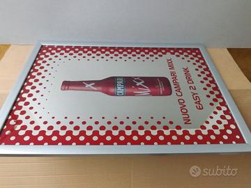 CAMPARI MIXX SPECCHIO PUBBLICITARIO