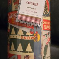 Coperta in latta di  Natale 120×160