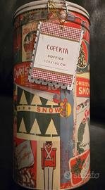 Coperta in latta di  Natale 120×160