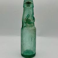 Bottiglia Cobb (biglia vetro) gazzosa anni '60