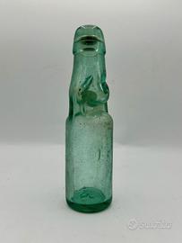 Bottiglia Cobb (biglia vetro) gazzosa anni '60