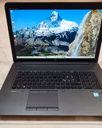 HP ZBOOK 17 G4 16GB SSD 512GB i7-7820HQ