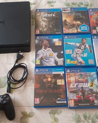 Sony Ps4 PlayStation 4 500 Gb completa + 9 giochi
