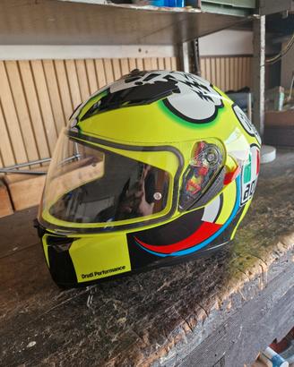 Casco integrale moto agv k1 vr46 Misano 2011