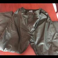 Pantaloni imbottiti cerati caccia/pesca taglia XL