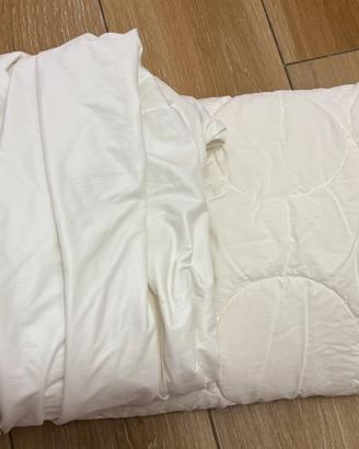 Copri materasso +piumino lettino bambina/o